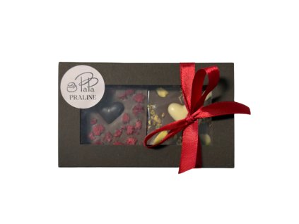 Dva kousky lásky - mléčná čokoláda