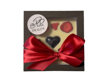 Malý kousek radosti - bílá čokoláda