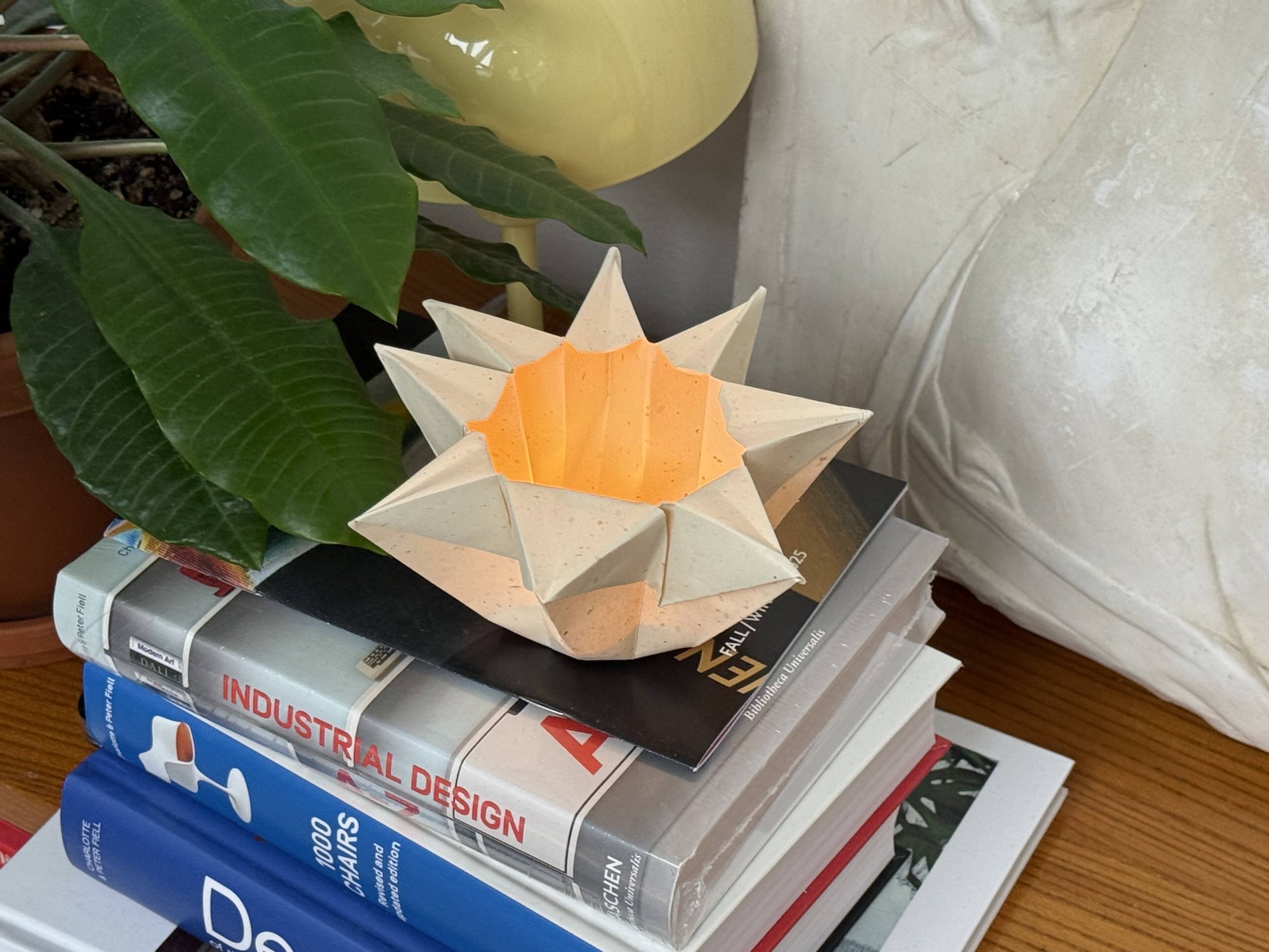 DIY: Papírový svícen