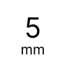 5 mm