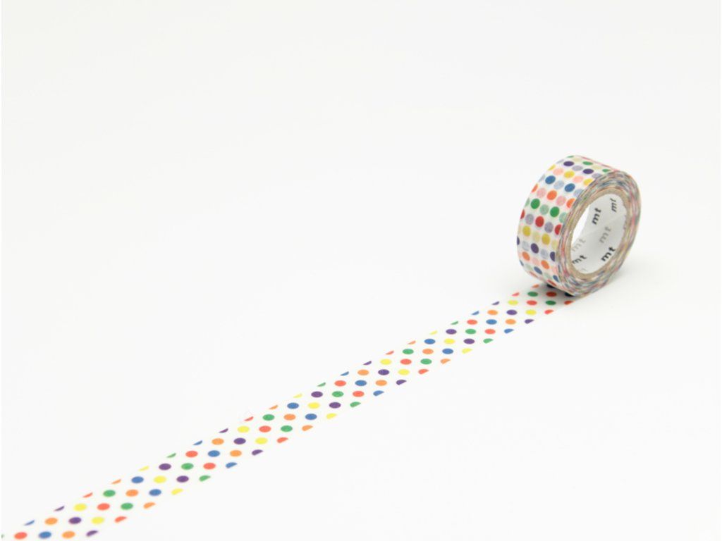 Produkt Washi páska geometická - colourful dot