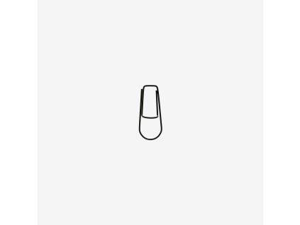 Držák na pero Hightide (Barva stříbrná)