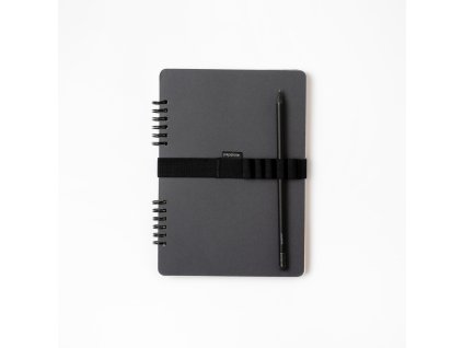 Sada A5 Softblok s gumičkou a tužkou (Barva narcisová žlutá)