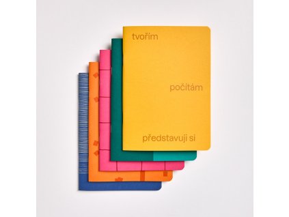 Sešit A5 Klasika 2023 (Barva safírová, Lineatura tečky (rozteč 7,5 mm))