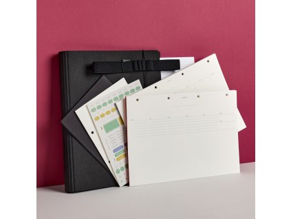 Velká plánovací sada Planoo - A4 (Vybrat variantu s týdenním PRIORITY plánovačem)