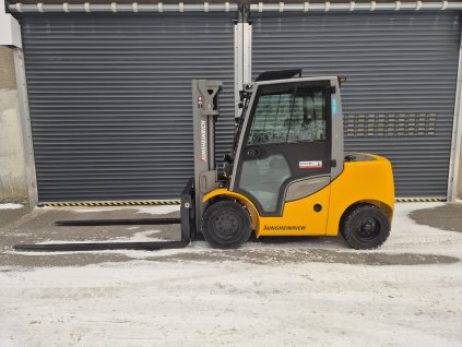 1027 pouzity vysokozdvizny vozik jungheinrich dfg 550 s