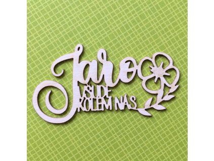 12863 napis jaro vsude kolem nas