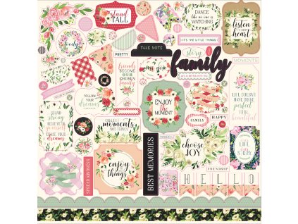 CBBO98014 Botanical Gardens Sticker Sheet