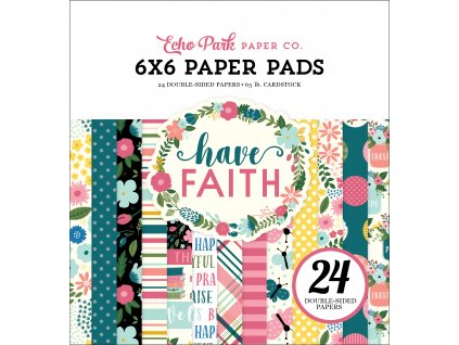 HAF152023 Have Faith Paper Pad Cover