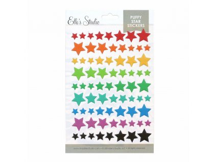 EllesStudio July2019 Star Puffy Stickers 01