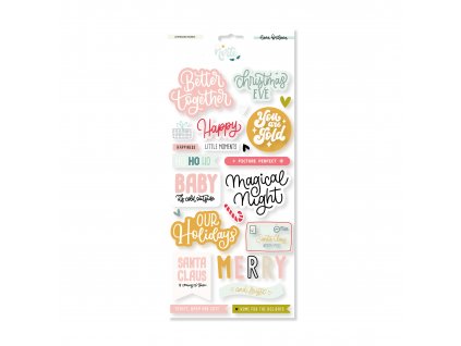 ELB0086 Pegatinas frases chipboard EN NORTE