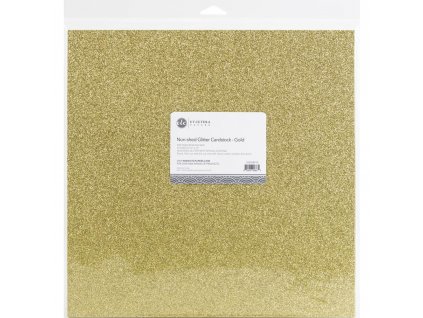 Gold glitter paper