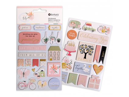 167453 RS This is Us Chipboard Embellishments WEB