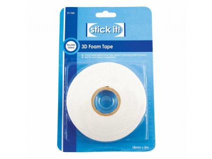 stick it 5m 3d foam tape 18mm sti 7200