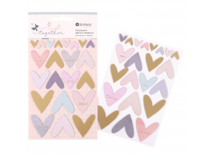 17660 better together chipboard embellishments