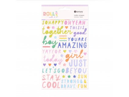 168077 RS Roll With It Puffy Sentiments