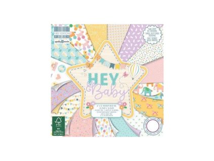 fepad172 hey baby paper pad 6x6 first edition