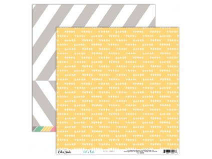 EllesStudio LetsEat 12x12paper FiveStars LE005