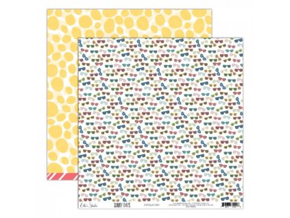 ellesstudio sunnydays 12x12paper sd003 sunglasses