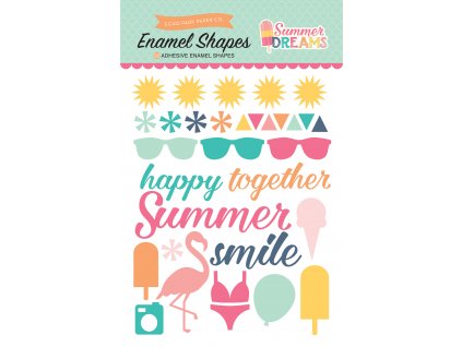 DR126061 Summer Dreams Enamel Shapes F