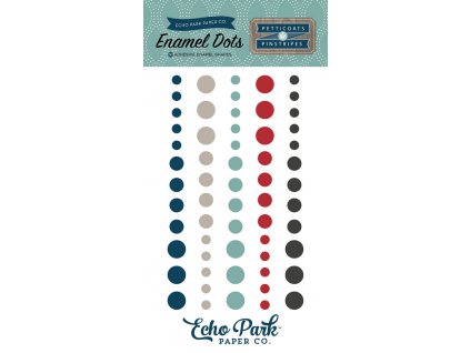 PS104028 Pinstripes Enamel Dots F