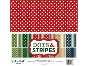 DS170143 Dots Stripes Christmas Cover