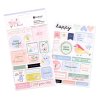 168100 Rosie’s studio OK cardmaking scrapbooking papercraft supplies Chipboard Embellishments