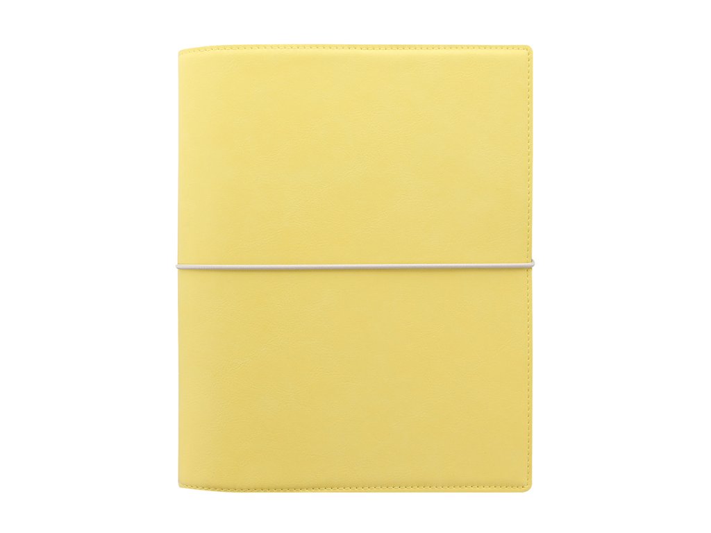 022606 Domino Soft A5 Organiser Lemon2