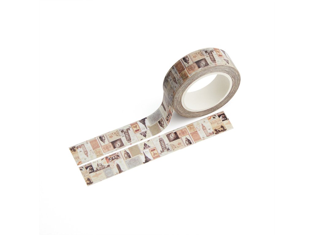 washi paska vintage znamky