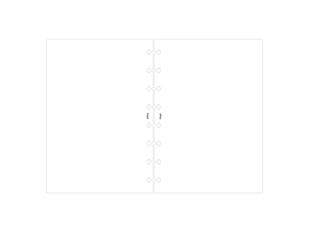 ciste listy fleppi napln filofax notebook a5