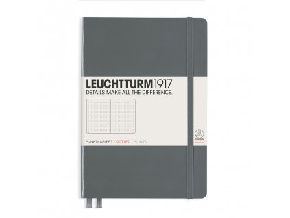 Tečkovaný zápisník Leuchtturm1917 Medium Anthracite