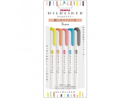 zvyraznovace zebra mildliner highlighters friendly 1