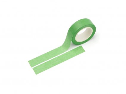 Washi páska - Světle zelená