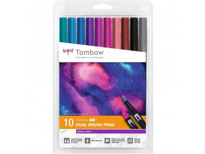 tombow dual brush pen sada 10ks galaxy colors 1