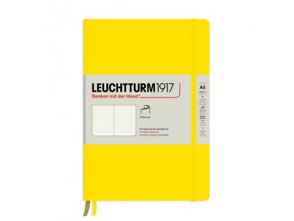 teckovany zapisnik leuchtturm1917 medium softcover lemon