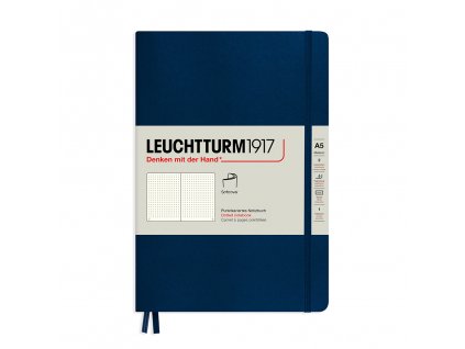 teckovany zapisnik leuchtturm1917 medium a5 softcover navy