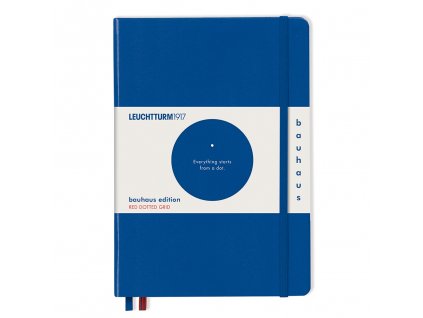 teckovany zapisnik leuchtturm1917 bauhaus edition medium a5 royal blue 1