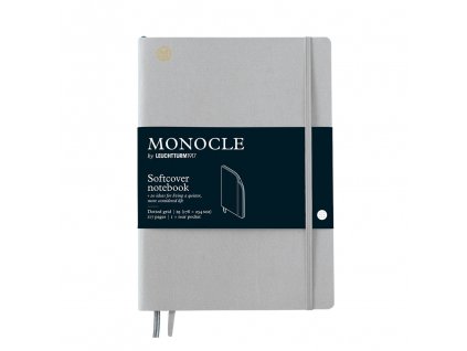 teckovany zapisnik leuchtturm1917 monocle b5 softcover light grey