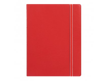 filofax notebook classic a5 cervena 1