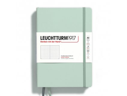 teckovany zapisnik leuchtturm1917 medium a5 mint green