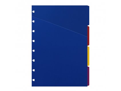 barevne rozdelovace filofax notebook a5 4ks