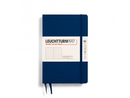 teckovany zapisnik leuchtturm1917 b6 hardcover navy