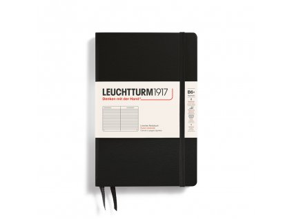 linkovany zapisnik leuchtturm1917 b6 hardcover black