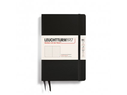 teckovany zapisnik leuchtturm1917 b6 hardcover black