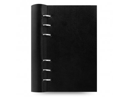 poznamkovy blok filofax clipbook monochrome osobni a6 cerna 1