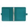 022532 Saffiano A5 Aquamarine open