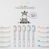 zebra mildliner brush pen fluorescent 1