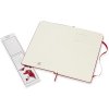 teckovany zapisnik moleskine l a5 tvrde desky cervena 3