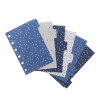 filofax indigo rozdelovace do diare 6ks 2