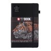 skicak sakura sketch notebook black a5 80 stran